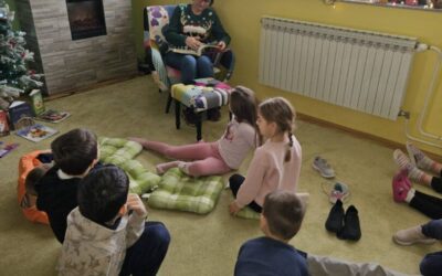 Božićna priča u školskoj knjižnici