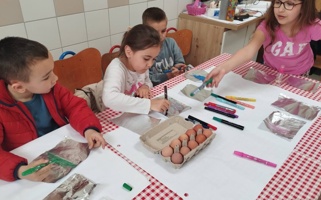 Šaranje jaja za Uskrs