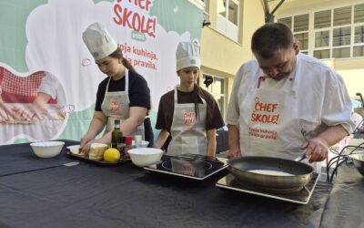 Naše učenice u finalu projekta Chef škole