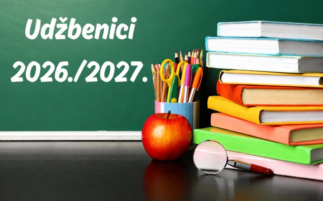 Odluka o odabiru udžbenika za 2026./2027. školsku godinu