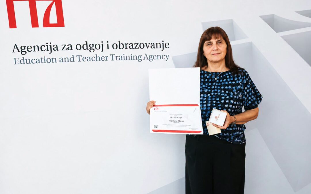 Oskar zvanja našoj učiteljici Snježani Matak